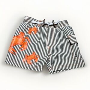 Cabana Life Baby Swim Trunks‎ Crabs 6-9M Beach Summer Swimwear Unisex Summer